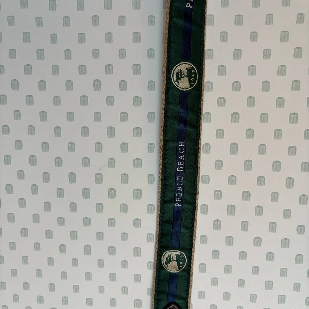 FIRM PRICE Pebble Beach 1919 Golf Belt - Picture 11 of 13